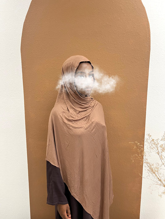 Jersey Hijab - Nude