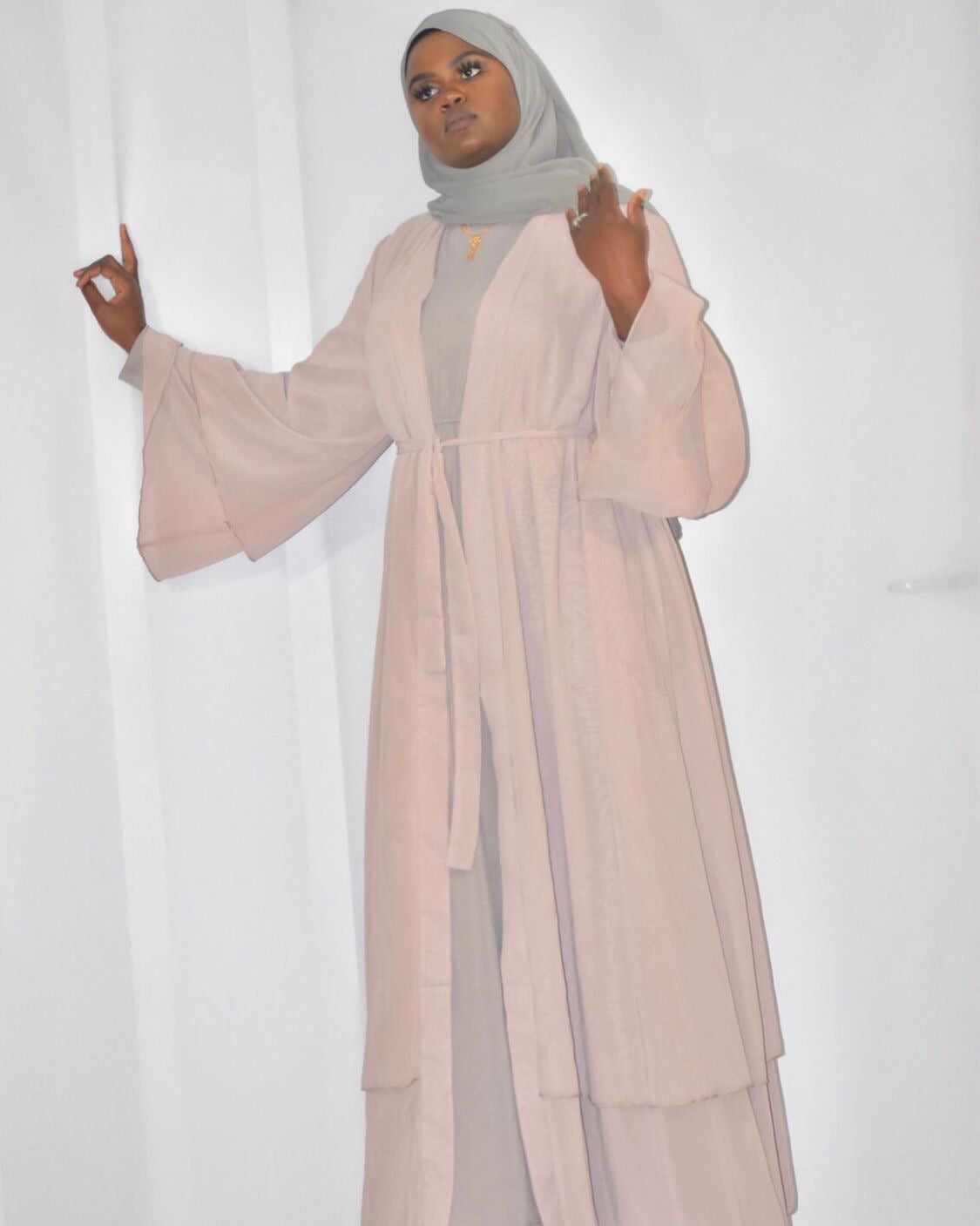 Explore a diverse collection of abayas in a variety of cuts, styles, and high quality fabrics